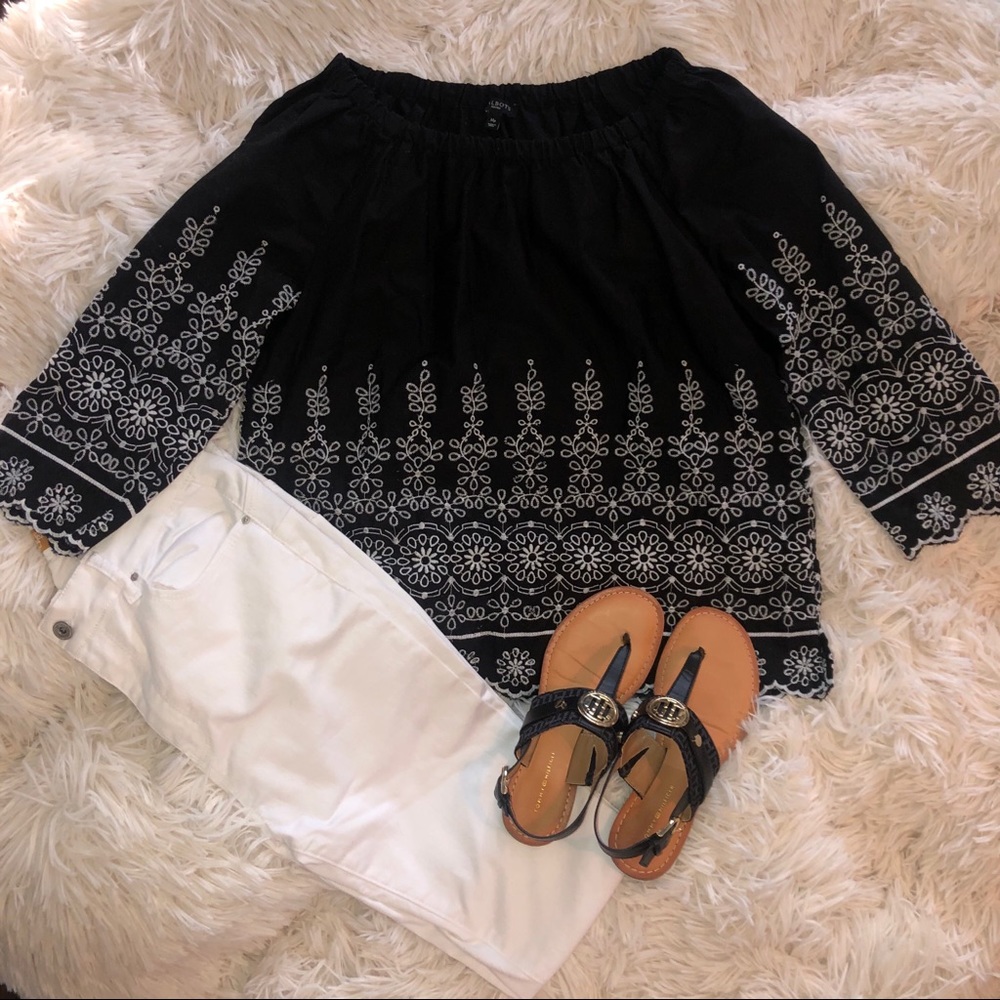 Laced blouse